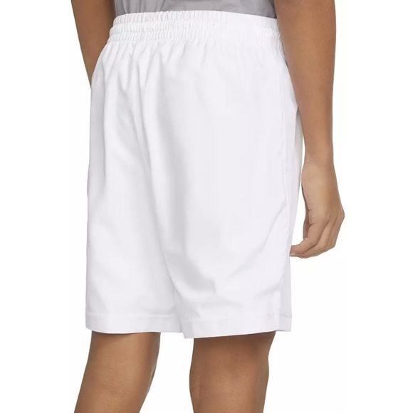 Boys Jordan Jumpman White Woven Lined Drawstring Shorts Size Large New With Tags - Picture 2 of 12